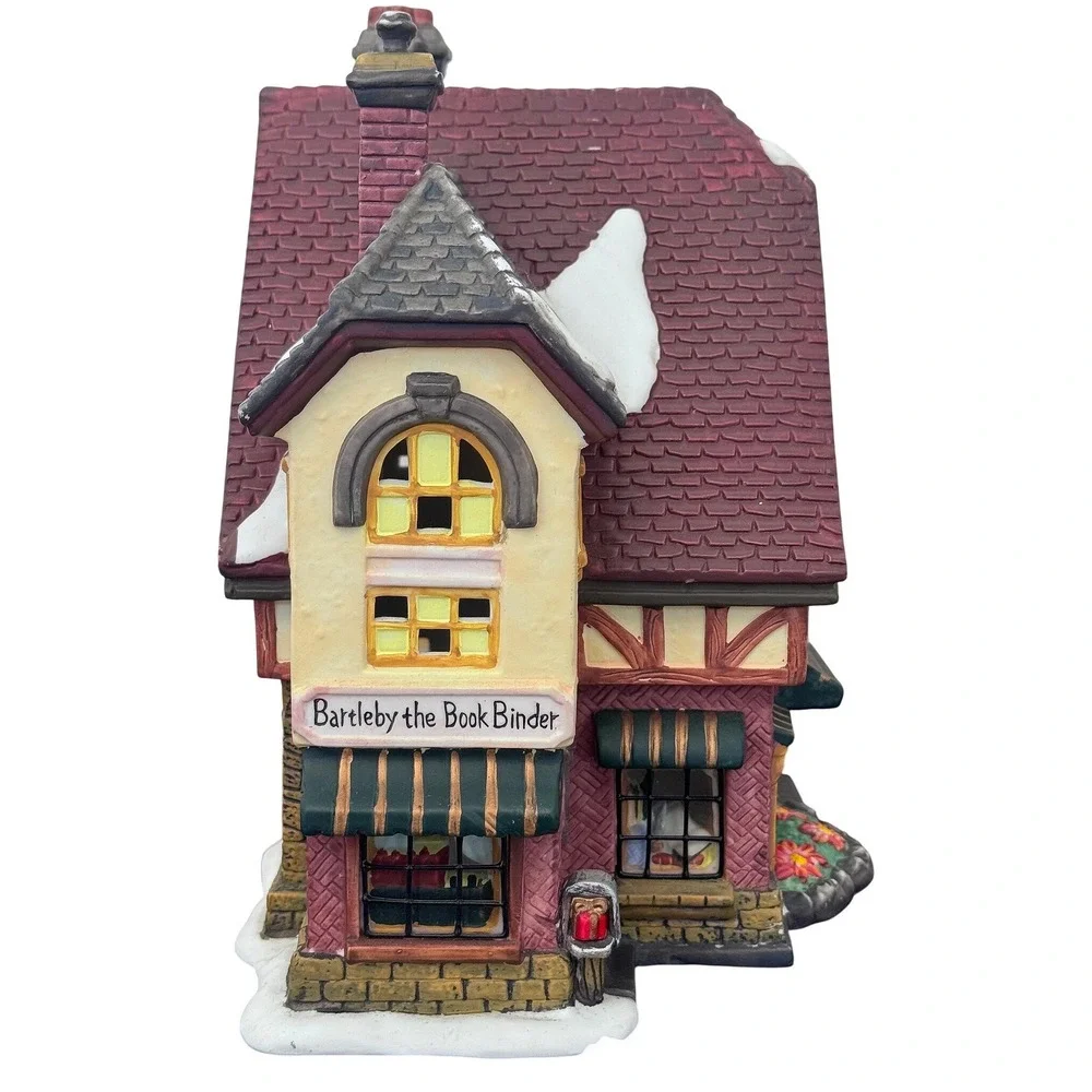 Santas Workbench 2000 Ink & Twill Stationery Shoppe Christmas Village House